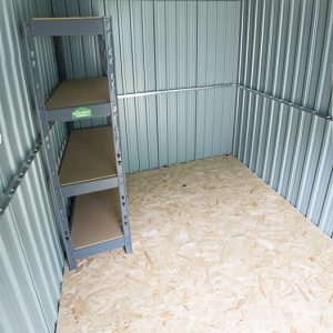 6ft x 9ft steel shed - long and strong - sheds direct ireland