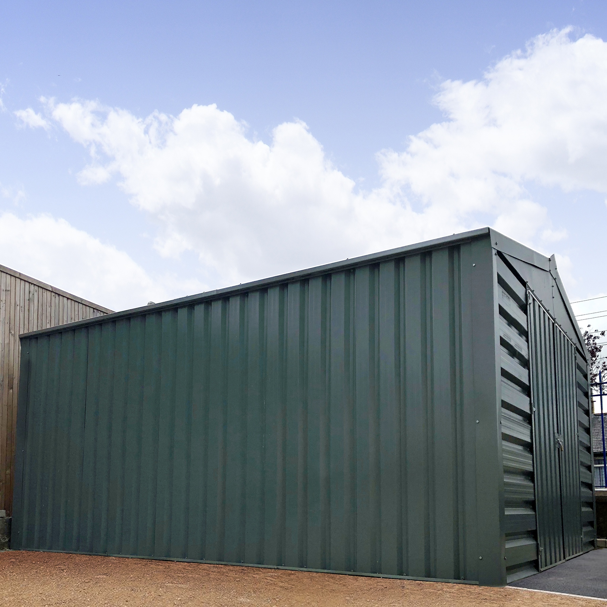 PVC Cladded Garages - Car storage like no other - Sheds 