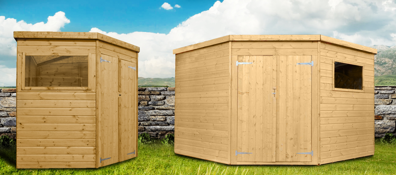 wooden sheds - made in ireland - sheds direct ireland