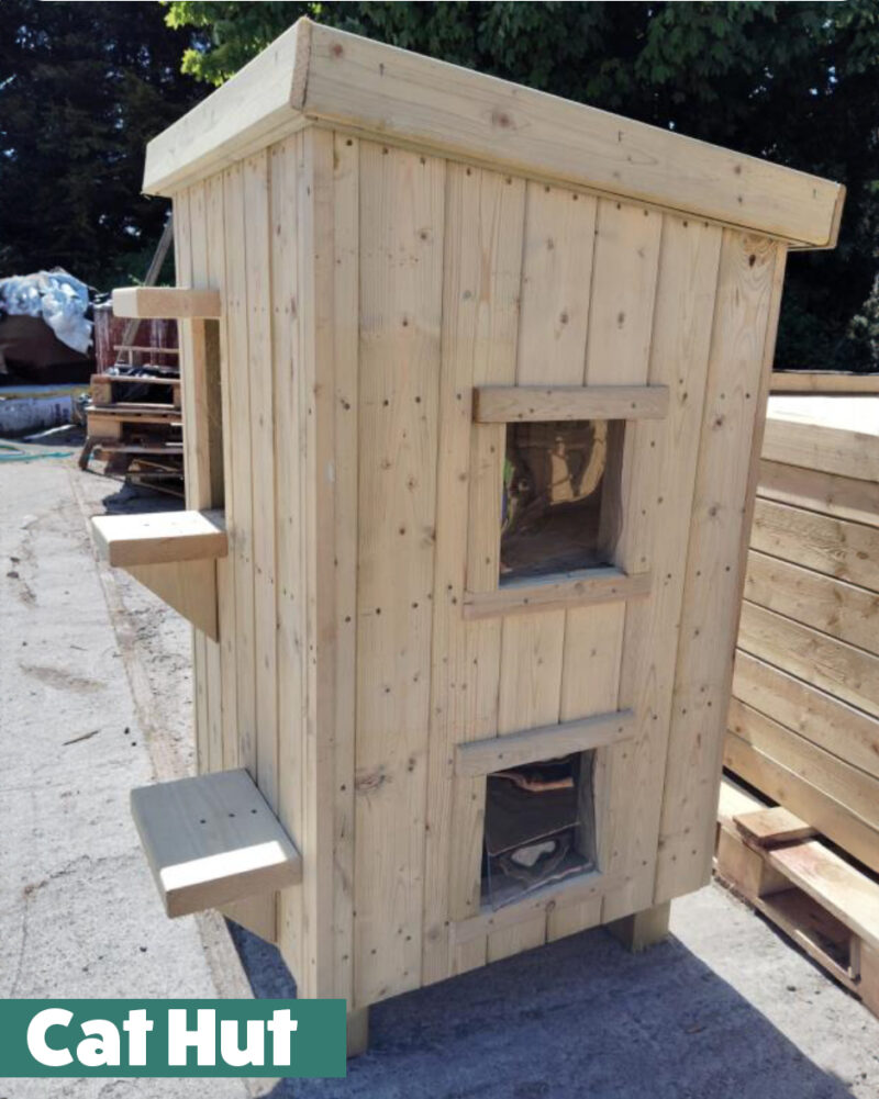 Cat Huts - Sheds Direct Ireland